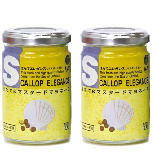 楽天市場】＜送料込＞しんやほたてエレガンス120g瓶×2本セット