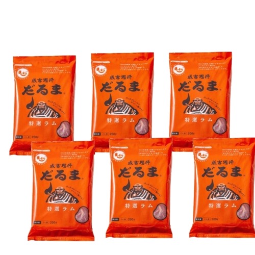 ＜送料込＞札幌 成吉思汗だるま 特選ラム（ラム肩ロース 100g、ラムショルダー 100g、たれ 48ml）×6袋 北海道 お取り寄せ 羊肉 バーベキュー 焼き肉 お肉 BBQ 成吉思汗 ギフト ご飯のお供 9,340円