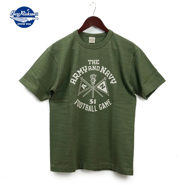 BUZZ RICKSON'S バズリクソンズ 半袖 プリントTシャツ“ARMY AND NAVY FOOTBALL GAME”BR78731