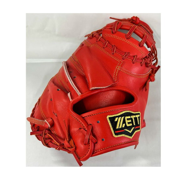 【中古】ZETT(ゼット)　プロステイタス　硬式用グローブ　BPROCM620　捕手用　Dオレンジ(5800)【送料無料/野球用品/キャッチャーミット】
