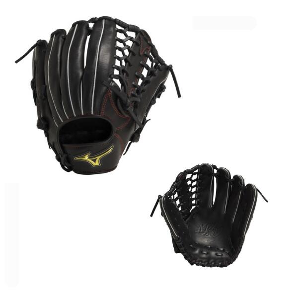 ミズノ　一般軟式用　エムジーソフター　オールラウンド用　ブラック　左投げ　新品 ソフトボール用MZ Softer(エムジーソフター)【オールラウンド用