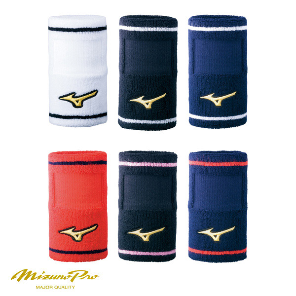 楽天市場】ミズノプロ 野球 リストバンド デザインタイプ 1個