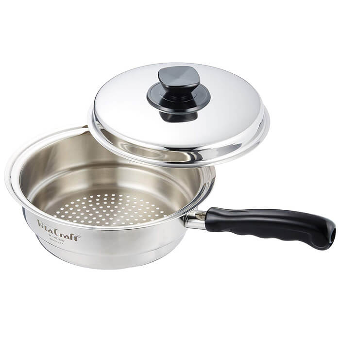 ビタクラフト VitaCraft 小蒸し器(フタ付き) (3302)( キッチンブランチ )|キッチンブランチ
