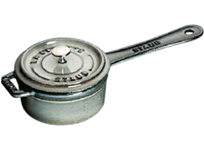Staub/ストウブ ミニ ソースパン10（1241018）【グレー】