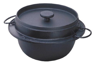 楽天市場】岩鋳 南部鉄器 ごはん鍋 3合 直火 IH対応 【 ご飯鍋 三合