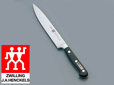 ツヴィリング プロフェッショナル”S” シェフナイフ細身（両刃） 20cm（31020-201） ( キッチンブランチ )