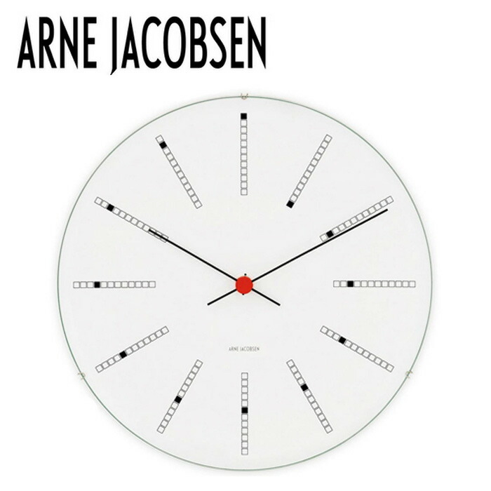 楽天市場】【国内正規品】アルネヤコブセン 壁掛け時計 バンカーズ