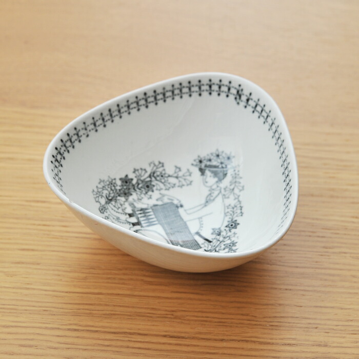 専用 ARABIA TAPESTRY オーバルボウル 北欧ビンテージ古道具 ARABIA / Oval Bowl | troldhaugen antiques ｜ 北欧