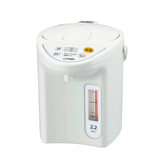 虎 魔法瓶 パソコン 明かり ポット 2.2L 白いこと PDR-G221-W Tiger【貨物輸送無料】