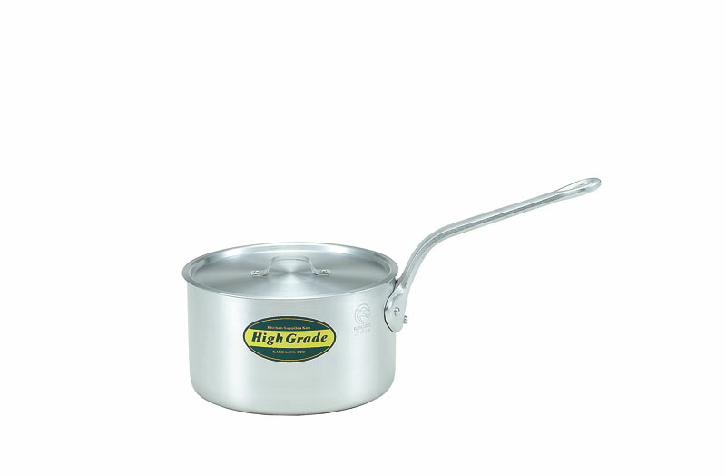 ハイグレード アルミ片手鍋 目盛付 27cm(8.6L) 送料無料