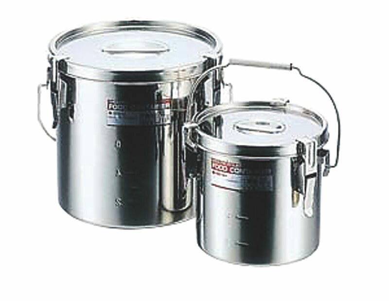 楽天市場】モリブデンテーパーパッキン汁食缶 14cm目盛付(2.0L