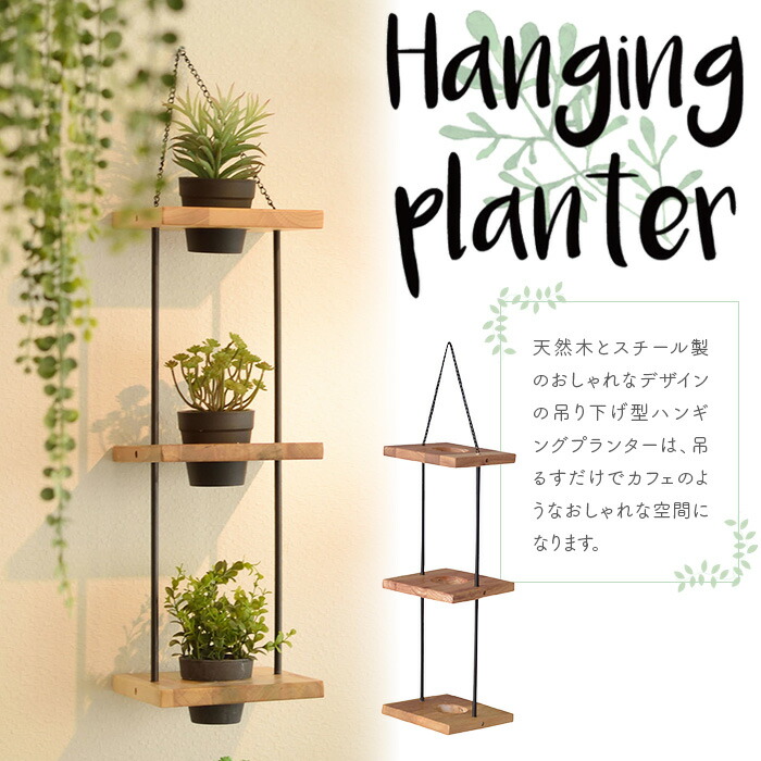 楽天市場】ハンギングプランター 5D 壁掛け用 5段 TTZ-315インテリア