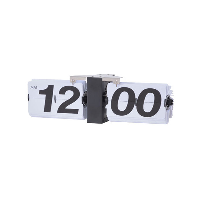 フリップクロック CLK-118WH ホワイト 送料無料 東谷 Azumaya