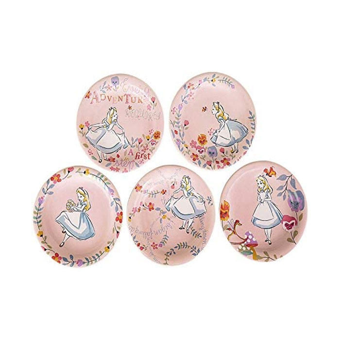 楽天市場】【当日出荷休止中】ふしぎの国のアリス 小皿5Pセット D