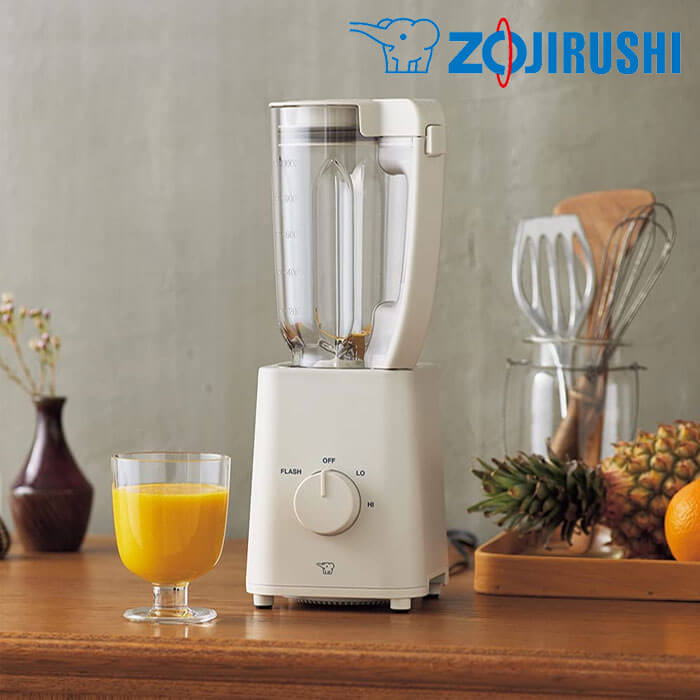 【楽天市場】象印 ミキサー グレージュ BMSA10HC スムージー ジュース フードプロセッサ フードプロセッサー 氷も砕ける ダブルロック構造：キッチンブランチ