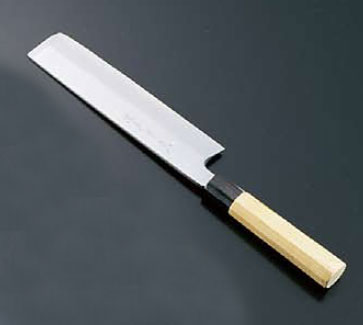堺　孝行　シェフ和庖丁　銀三鋼　薄刃（片刃）21cm【smtb-tk】( キッチンブランチ )｜キッチンブランチ