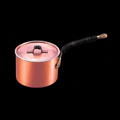 工房アイザワ 純銅鎚目アケビ巻き 片手鍋 14cm (70070) 送料無料|キッチンブランチ