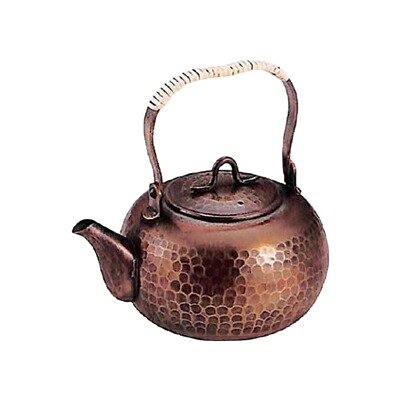 工房アイザワ 生地色茶器 化粧箱 鎚目文 ツル付急須 生地色 (76-K) 送料無料|キッチンブランチ