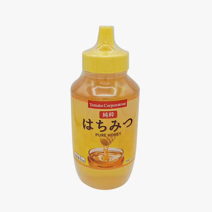 【1kg×4本】国産純粋はちみつ（賞味期限2025年4月） 純粋はちみつ (1kg) | 天長食品工業株式会社（漬物製造 食品販売
