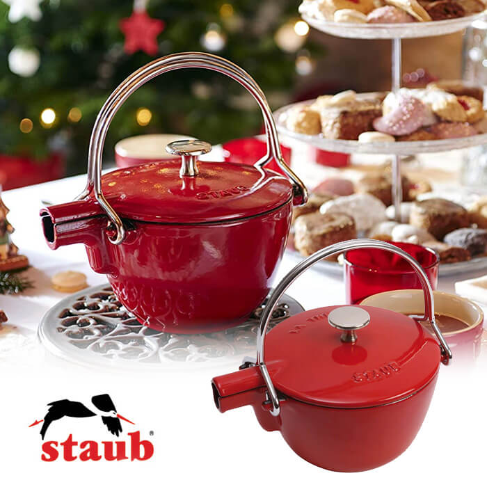 ストウブ Staub ティーポット チェリー 40509-904