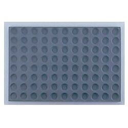デバイヤー エラストモール(シリコンフォーム) ミニタルトレット 88ヶ取 1853-60(1853-60)【88ヶ取】|キッチンブランチ