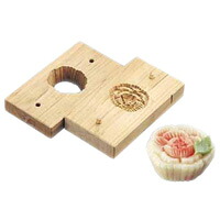 手彫物相型 （上生菓子用）ボタン 【ボタン】