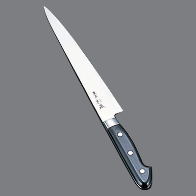 楽天市場】杉本 合金鋼ｽﾃﾝﾚｽ 筋引 CM2527 27cm【包丁】【キッチン