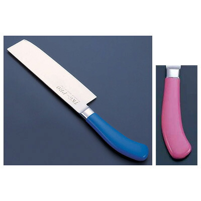 TKG PRO（プロ） 業務用 抗菌カラー庖丁 菜切庖丁（両刃） 18cm ピンク【ピンク】
