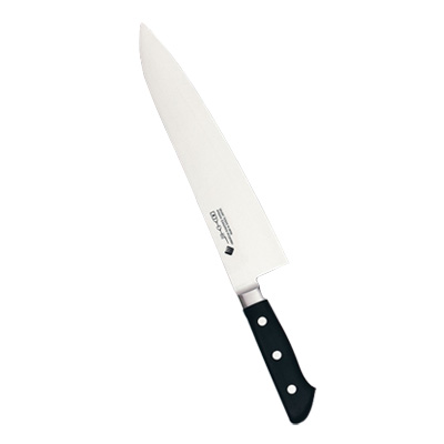 堺實光 プレミアムマスター2 ツバ付牛刀 (両刃) 27cm【27cm】|キッチンブランチ