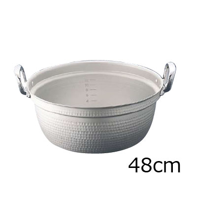マイスター　アルミ極厚円付鍋　（目盛付）48cm( キッチンブランチ )｜キッチンブランチ 14,890円