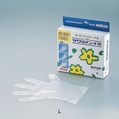 楽天市場】ダンロップ ポリエチレン手袋（100枚入） PD-110 S 約27cm