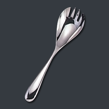 18-8ホームフェスタシリーズ サービングフォーク 53×221mm( キッチンブランチ )