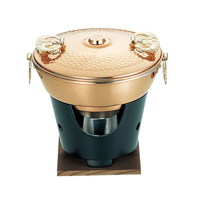 純銅 ミニ しゃぶしゃぶ鍋セット 0.7L( キッチンブランチ )