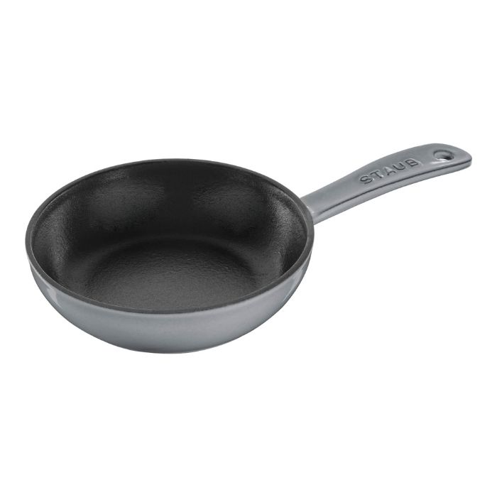 staub ストウブ ビュッフェ スキレット 16cm グレー 鋳物 IH対応 40501-145 日本正規販売品 フライパン|キッチンブランチ