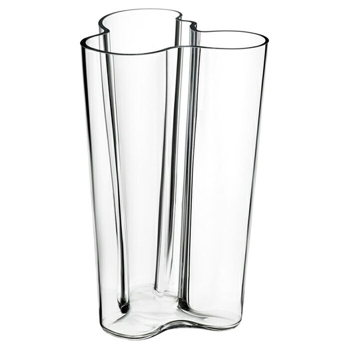 イッタラ アルヴァ・アアルト 1007154 コレクション ベース 251mm クリア 並行輸入品 iittala Alvar Aalto フラワーベース 花瓶 送料無料