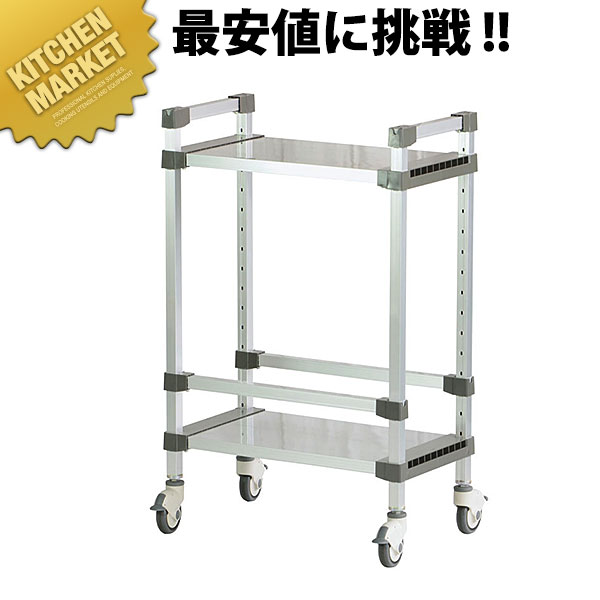 楽天市場】ステンレス 製飲茶ワゴン 【kmss】 サービスワゴン