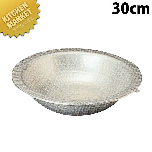 電磁用 うどんすき(白仕上)30cm【運賃別途】 【kmssa】 うどんすき鍋 ステンレス製 業務用 IH対応 電磁調理器対応 うどんすき ちゃんこ鍋 寄せ鍋 すき焼き|業務用厨房機器のKITCHEN MARKET