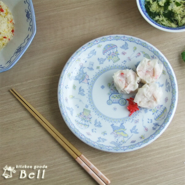 中国　清朝期　青華高台皿　訳あり　送料込み0923 Amazon.co.jp: K'sキッチン アウトレット 青磁 中華丸高台皿