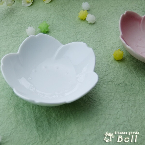 楽天市場】桃色 桜 小皿 桜 プレート 花 ケーキ皿 おしゃれ