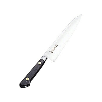 正本 ツバ付最高級炭素鋼 牛刀18cm