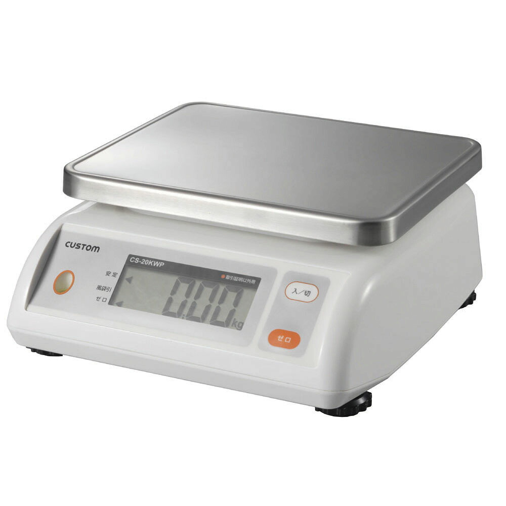 【4/20は全品ポイント3倍！】カスタム デジタル防水はかり1000g CS-1000WP