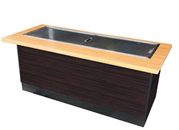 IKK イトキン 伊東金属実業所お好み焼きカウンタ2400*700*750 IM-7240S