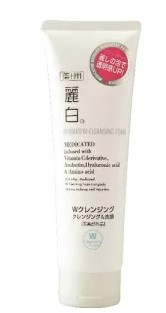 熊野油脂麗白薬用Wクレンジングフォーム190g まとめ買い&times;48個セット｜厨房機器キッチンキング