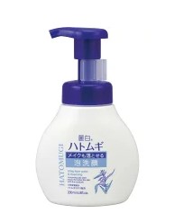 熊野あぶら身麗白ハトムギメイクも落とせる泡洗顔 本体 200ml  まとめ買い×48個仕掛ける