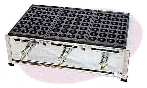 たこ焼器28穴3連