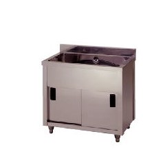 東製造所1槽押し入れシンク 1200*600*800 AP1-1200H