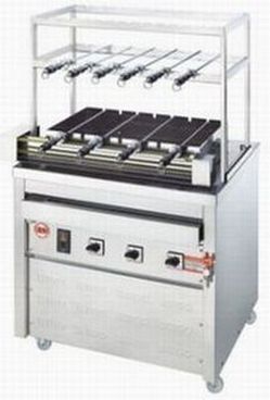 ヒゴグリラー シュラスコ焼機タイプ3G-220 【電気グリラー/焼物】｜厨房機器キッチンキング