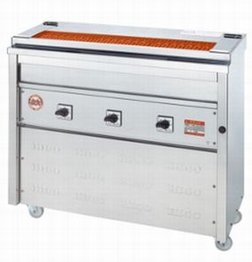 ヒゴグリラー 焼鳥専用タイプ 床置型 3P-208K 【電気グリラー/床置型/焼物】｜厨房機器キッチンキング 220,000円
