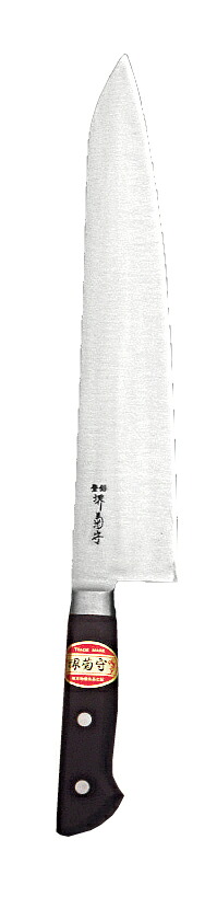 堺菊守日本鋼牛刀全長300mm|厨房機器キッチンキング
