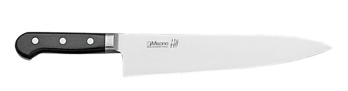 楽天市場】ミソノUX10牛刀サーモン全長180mm : 厨房機器キッチンキング